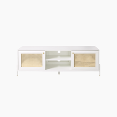 Tủ tivi GALON HGF 2 cánh mở, gỗ MDF phủ sơn 2K, 160x40x55cm, TTV064