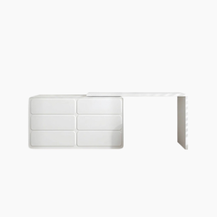 Bàn trang điểm ORIANA HGF 6 hộc, gỗ MDF phủ sơn 2K, 120x40x75cm, BTD019