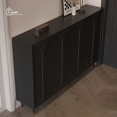 Tủ giày đa năng MIO HGF 3 - 4 cánh, gỗ MDF, 120/140/160x35x85cm, TG007