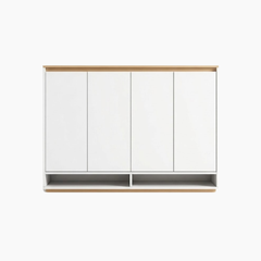 Tủ giày đa năng ZIKA HGF 3 - 4 cánh, gỗ MDF, 90/120x35x90cm, TG006