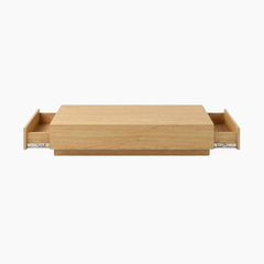 Bàn trà phòng khách CASSIE HGF hiện đại, gỗ MDF, 90x50x30cm, BT015