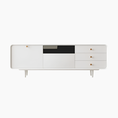 Tủ tivi HILMA HGF 2 cánh 3 hộc kéo, gỗ MDF phủ sơn 2K, 160/180/200x40x55cm, TTV070