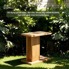 Bàn trà TIRAMI HGF, gỗ MDF, 50x35x60cm, BT004