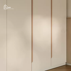 Tủ quần áo ALICE HGF hiện đại đa dạng lưu trữ, gỗ MDF, 200x55x250cm, TQA033