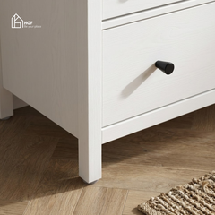 Tủ lưu trữ CLASI HGF 8 hộc kéo, gỗ MDF, 120x40x90cm, TLT061