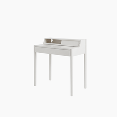 Bàn làm việc LEO HGF thanh lịch, gỗ MDF phủ sơn 2K, 79x66x87cm, BLV004