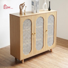 Tủ lưu trữ MECHAY HGF 3 cánh, gỗ MDF, 100x40x90cm, TLT001