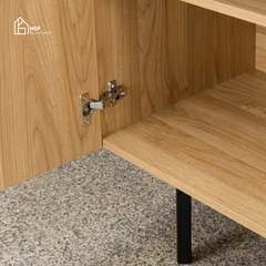 Tủ lưu trữ RIA HGF 2 cánh 3 hộc kéo, gỗ MDF, 150x40x70cm, TLT073