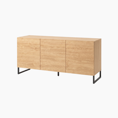 Tủ lưu trữ RIA HGF 3 cánh, gỗ MDF, 120x40x80cm, TLT076