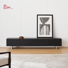 Tủ tivi phòng khách ELON HGF 3 ngăn kéo, gỗ MDF, 160/180/200/220x40x40cm, TTV011