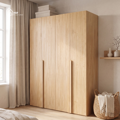 Tủ quần áo SHUN HGF 2-4 cánh, gỗ MDF, 160x60x200cm, TQA030