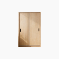 Tủ quần áo KLEP HGF cửa lùa, gỗ MDF, 120x60x200cm, TQA009