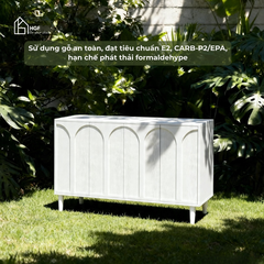 Tủ giày đa năng MIO HGF 3 - 4 cánh, gỗ MDF, 120/140/160x35x85cm, TG007