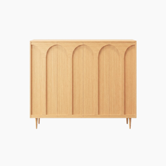 Tủ giày đa năng MIO HGF 3 - 4 cánh, gỗ MDF, 120/140/160x35x85cm, TG007