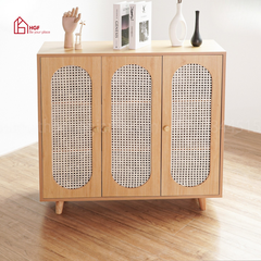 Tủ lưu trữ MECHAY HGF 3 cánh, gỗ MDF, 100x40x90cm, TLT001