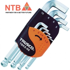 TBKS-9S Trusco Short Neck Ball Point Hex Key Wrench