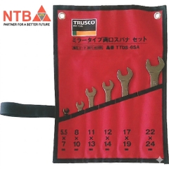 TTDS-6SA Trusco Mirror-type Double Open-end Spanner