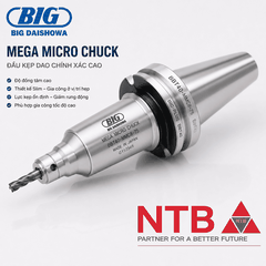 Mega Micro Chuck BIG DAISHOWA – Đầu Kẹp Dao Chính Xác Cao Cho Gia Công CNC