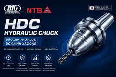 HDC Hydraulic Chuck BIG DAISHOWA – Đầu Kẹp Thủy Lực Độ Chính Xác Cao