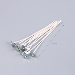 (5 kích thước)10 tim nến,bấc nến chuốt sáp+ bấn đế sẵn