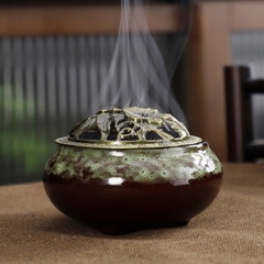 Lư xông trầm hương nhiều màu