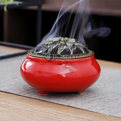 Lư xông trầm hương nhiều màu