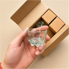 12 Cốc tuỷ tinh làm nến t01, làm nến bơ