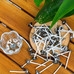 12 Cốc tuỷ tinh làm nến t01, làm nến bơ
