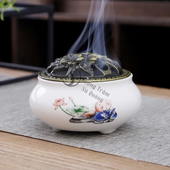 Lư xông trầm hương nhiều màu