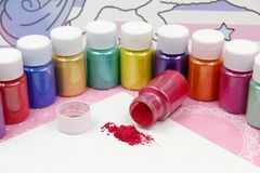 Màu nhũ làm nến, màu nhũ pha resin nhiều màu óng sánh siêu đẹp handmade