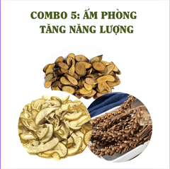 100g Combo 5 ấm phòng mix 3 Loại thảo mộc xông phòng cao cấp thanh lọc không khí ẩm mốc an toàn cho người sử dụng