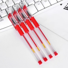 Bút Bi Nước Đầu Bi 0,5mm Có 3 Màu Xanh, Đen, Đỏ