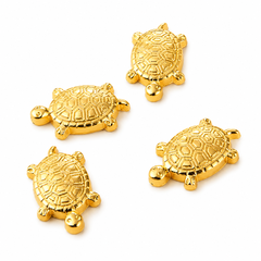 Rùa vàng phong thuỷ mini thu hút may mắn tài lộc để ốp điện thoại, két sắt, ví tiền, quà tặng, kệ sách