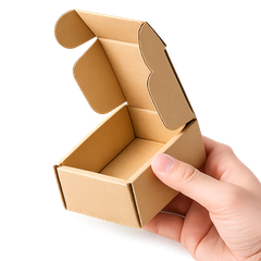 Hộp Carton Nắp Gài Trơn 10x10x5 cm Đóng Gói Hàng Hóa