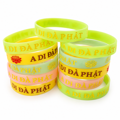Vòng tay A Di Đà Phật phát sáng