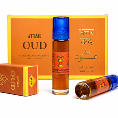 Tinh dầu gỗ đàn hương attar oud ấn độ lọ 8ml, tinh dầu cúng dường