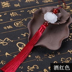 Dây tua rua hình hoa sen và hình tròn trang trí