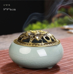 Lư xông trầm hương nhiều màu
