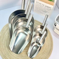 Muỗng Xúc nguyên liệu làm nến, Đá Viên Bằng Inox