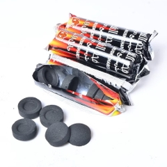 Than Hookah 1 Gói (10 Viên) Than Đốt Trầm Hương Không mùi, Không Khói Chính Hãng An Toàn Với Sức Khỏe