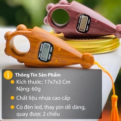 Máy Bấm Số Lần Niệm Phật, Máy Bấm Số Điện Tử Có Đèn Led Tuệ Minh