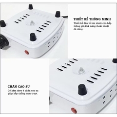 Bếp điện mini 500w hâm nóng sáp làm nến kích thước, có thể dùng pha trà, cà phê...