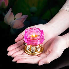 Đế nến hoa đế mạ vàng cao cấp