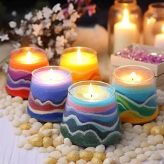Sáp Cát Làm Nến Nhiều Màu Sắc, Sáp Cát Làm Tranh Nghệ Thuật, Sáp Làm Nến