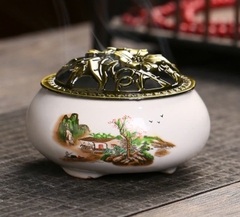 Lư xông trầm hương nhiều màu