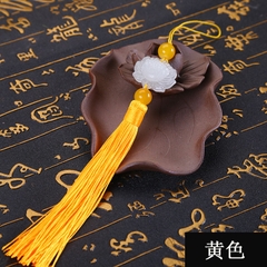 Dây tua rua hình hoa sen và hình tròn trang trí