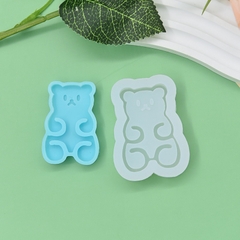 Khuôn làm nến sillicon hình lá rừng, trái tim, con gấu, chữ love, vỏ sò, phô mai