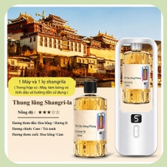 Máy xông tinh dầu  – khuếch tán tinh dầu decor phòng ngủ sang trọng