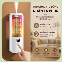 Máy xông tinh dầu  – khuếch tán tinh dầu decor phòng ngủ sang trọng