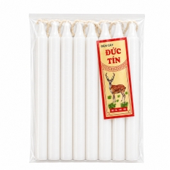 100 Nến cây, đèn cầy thắp sáng Đức Tín thắp 40p, 1 tiếng, 1,5 tiếng